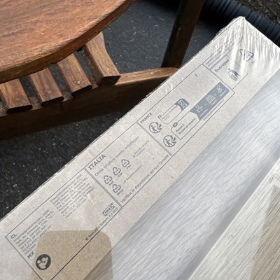 Ikea KALLAX Insert with Door White Stained Oak Effect 13×13