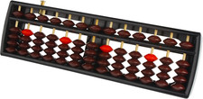 Bead Arithmetic Counting Abacus with Reset Button School Supplies for Children,1