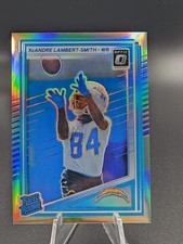 2025 Optic Silver Holo Prizm Keandre Lambert-Smith Rated Rookie #271 Chargers