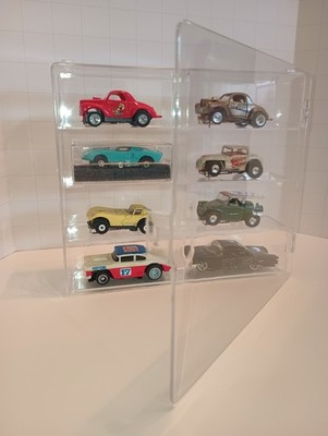 HO Scale 8-Bay Display Cases (2-EA.). Cars Not Included. Free Shipping!