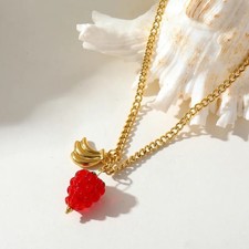 18k Gold-Plated Stainless Steel Necklace