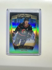 24-25 Stature Hockey Green Base Auto #1 Brady Tkachuk #/199