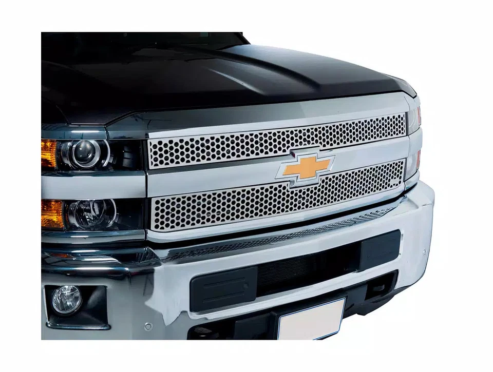 Putco Punch Stainless Steel Grille Fits Select 2002-2006 Chevrolet AVALANCHE - Image 3 of 4