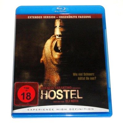 Blu-Ray Hostel 1 Extended Version (2005) Uncut FSK18 Kult Horror Film Selten Rar