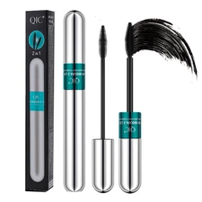 2In1 Vibely Mascara Waterproof Black Volume and Length Thickening and Lengthenin