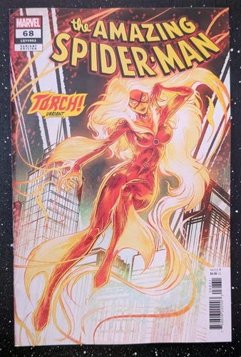Amazing Spider-Man #68 Vecchio Torch Variant || 8 Deaths of Spider-Man || NM
