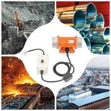 120w Aluminum Alloy Vibration Motor High-efficiency Vibrating Motor Adj Speed