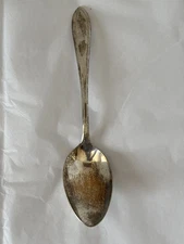WM ROGERS Mfg Co AA IS Silver Plated Serving Spoon
