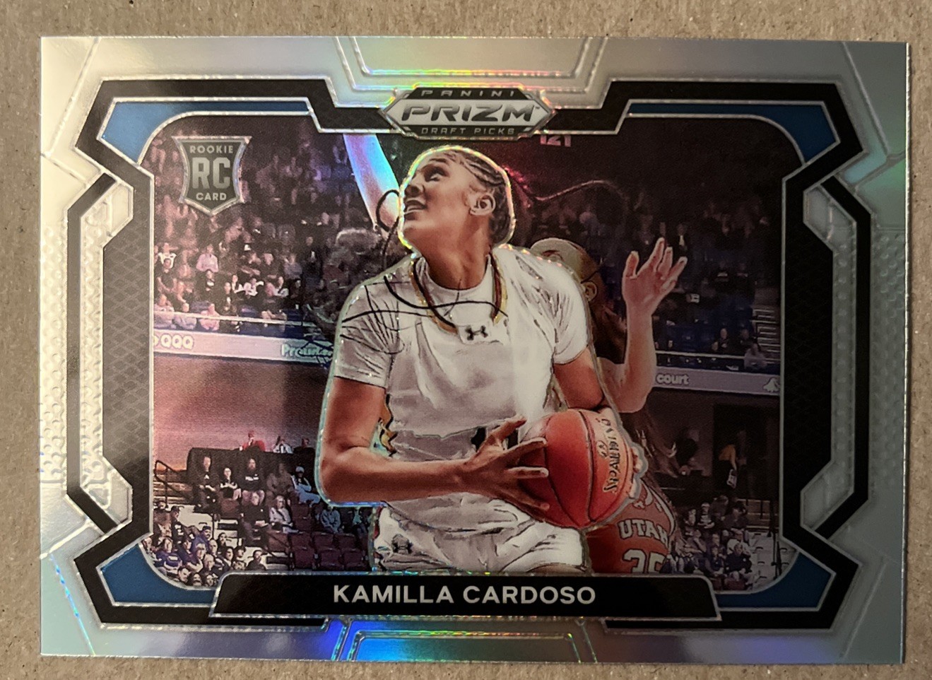 2024 Panini Prizm Draft Picks - Kamilla Cardoso #59 Silver Prizm Variations (RC)