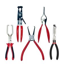 5PCS Electrical Disconnect Tool Push Tab Style Plug Remover, 9" Fuel Line Con...