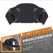 10 Wave Fairing Windscreen Black Windshield F...