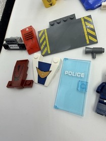Lego City Police Lot Minifigures Cars Parts 4436 60136 60138 60173 60174 60175