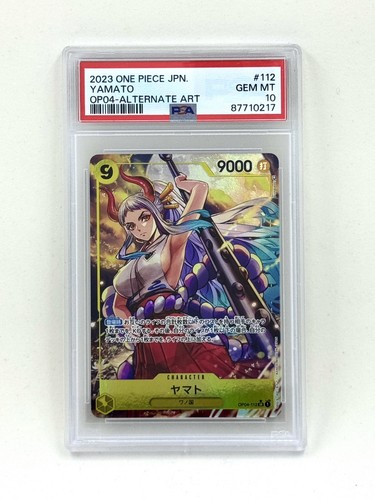 Yamato (Alternate Art) graded PSA 10 for sale on eBay