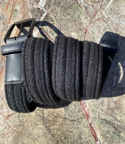Under Armour geflochtener gewebter Golfgürtel schwarz Größe L - Bild 1 von 10