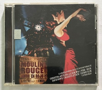 MOULIN ROUGE - SOUNDTRACK FEAT. DAVID BOWIE & MORE - 2001 MEXICAN CD ALBUM SOC