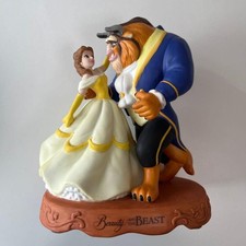 Disney Beauty And The Beast Music Box Figurine Tokyo Disneyland