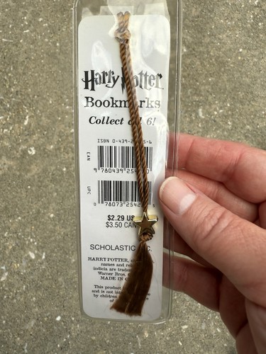 Harry Potter und der Stein der Weisen Vintage 2000 Scholastic Lesezeichen 4 Stück - Bild 11 von 20