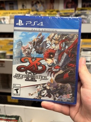 Ys IX: Monstrum Nox Pact Edition (PlayStation 4, 2021) - Sealed!