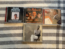 LOT OF 4 DEAN MARTIN Albums cds cd Set RAT PACK Greatest Hits Christmas 80 songs