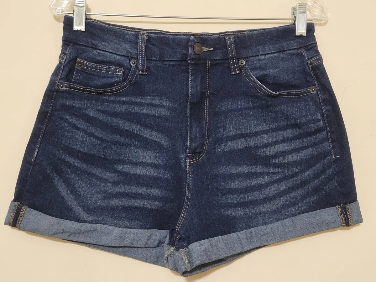 Short Imprimé Femme No Boundaries Noir - Taille L (Juniors 11-13), Doux En Rayon, Neuf étiqueté