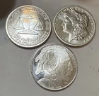 Lot of 3 -1 Oz .999 Fine Silver Rounds Bullion Silver Below Melt 🦅🔥🔥🪙