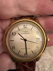 Timex Men's Vintage Automatic Mechanical Watch Water-Resistant Runs
