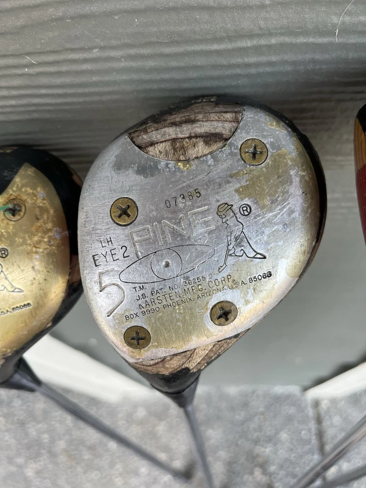 Set of Ping Eye 2 woods the 1,3, 5, 7 LH Left-Handed - Image 4 of 4