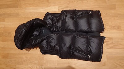 Peak Performance Weste Herren Daunenweste Gr. M schwarz  Steppweste