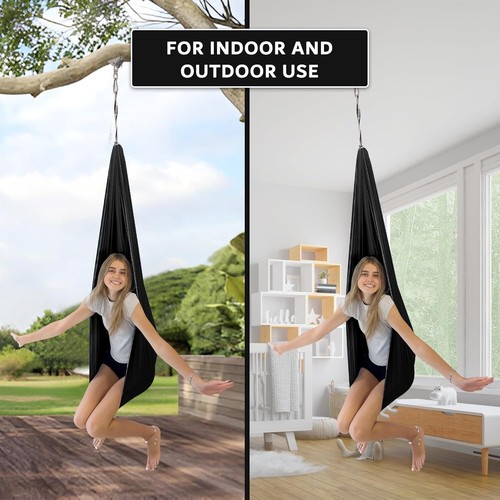 Double Layer Sensory Swing | Outdoor and Indoor Swing for Kids and Adults up to - Picture 5 of 9