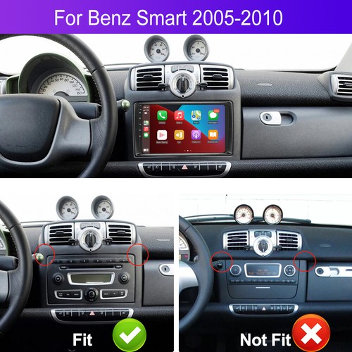 For Smart Fortwo 451 2005-2010 Carplay Android 13 Car Radio Stereo GPS SAT NAV - Picture 5 of 21