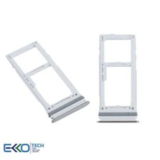 SIM Karten Halter für Samsung Galaxy A52, A52s, A72 MicroSD Fach Slot Tray Weiß