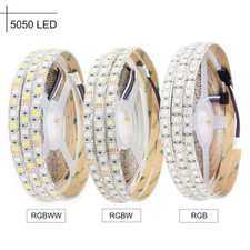 LED Strip light 5M 2835 5730 5050 5054 RGB CCT RGBW RGBWW white DC 12V 24V tape