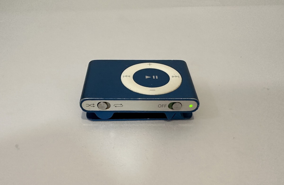 Apple iPod shuffle 1GB 青 Apple iPod shuffle 2nd Generation Blue (1 GB) Works Great