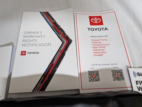 2021 Toyota 4Runner Owner's Manual Complete Set TRD SR5 - Picture 5 of 5