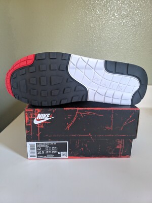 Nike Air Max 1 86 Big Bubble OG Red Size 12 Womens = 10.5 Men
