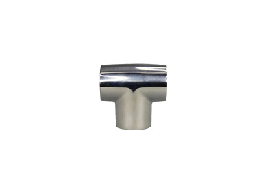 Pactrade Marine Boat Casting SS316 Hand Rail Fitting 90 Deg Counter-Bored 1'' 