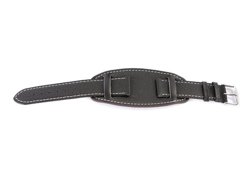 UHRENARMBAND MIT UNTERLAGE U-BOOT LEDERARMBAND 18, 20, 22, 24 MM de - Picture 2 of 7