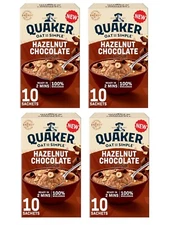 Quaker Oat So Simple Hazelnut Chocolate Porridge Cereal Sachets PACK OF 4