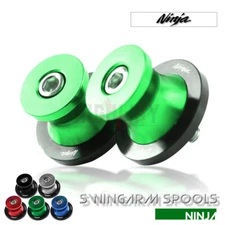 CNC Swingarm Arm Sliders Spools Screws for KAWASAKI NINJA ZX7R ZX-9R ZX12R ZX14R