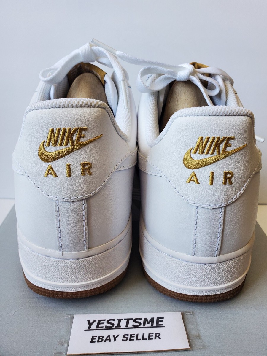 Size 10 - Nike Air Force 1 '07 White Gum for sale online | eBay