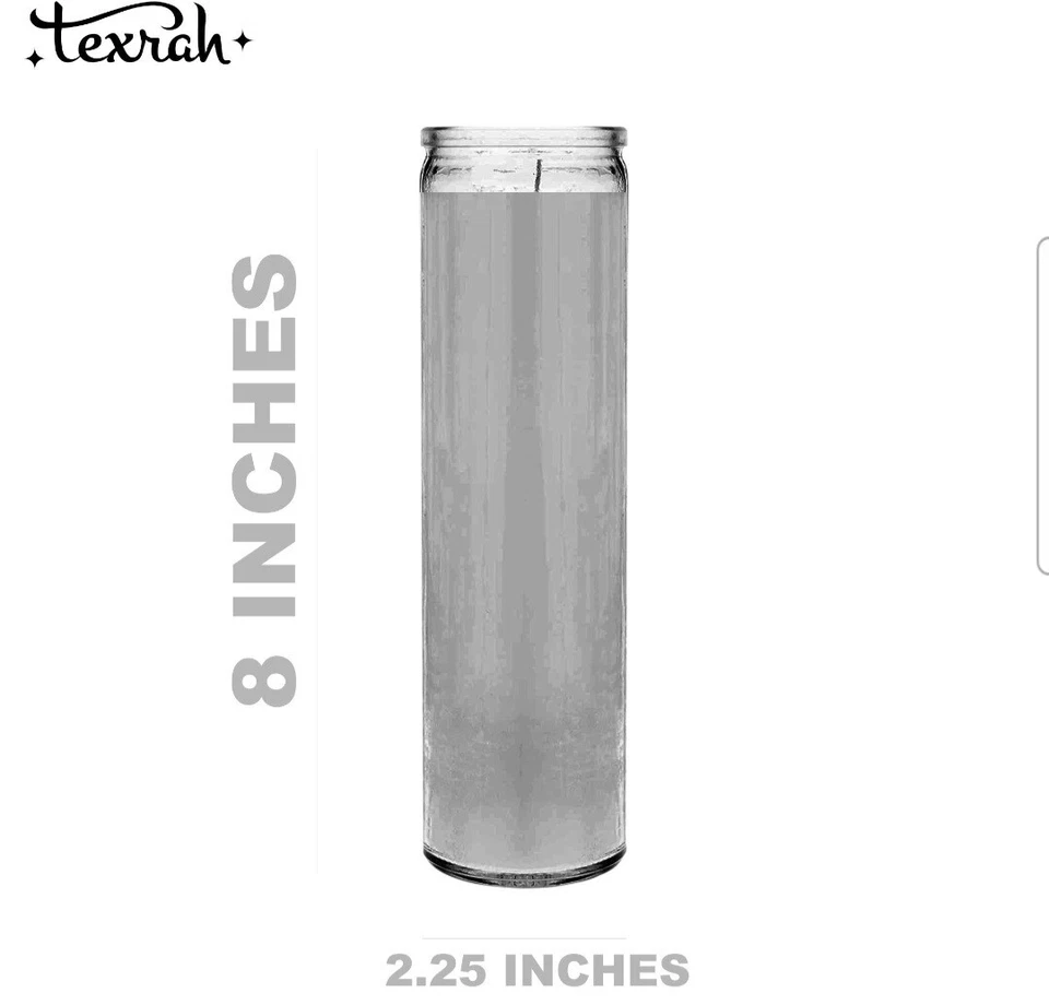 Молитвенная свеча Святого Тоби Кита, 8 дюймов белая без запаха, кантри-музыкант, певец  - Изображение 3 из 4