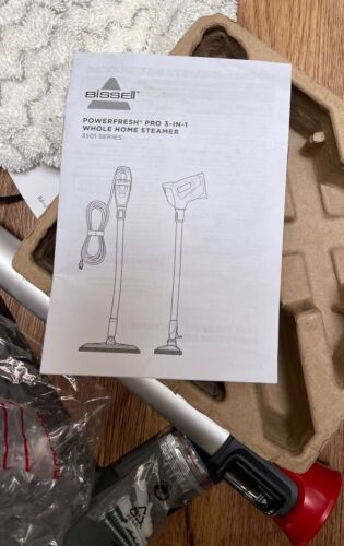 BISSELL PowerFresh PRO 3-in-1 Sanitizing Steam Mop PETS - New Opened Box - Picture 4 of 4