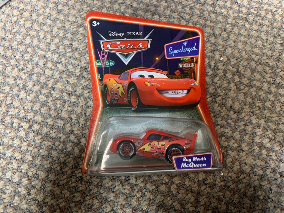 Disney Pixar Cars Supercharged Bug Mouth Lightning McQueen | eBay
