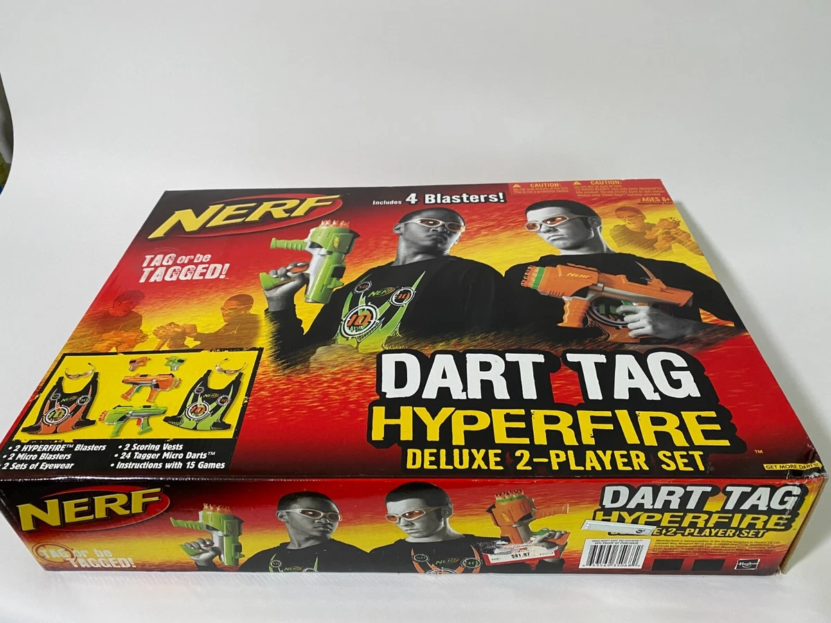 NERF Dart Tag Hyperfire Deluxe 2-Player Set