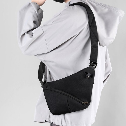 Sling Chest Crossbody Bag Personal Pocket Bag Travel Bag for Wallet Mask Keys - Picture 3 of 16