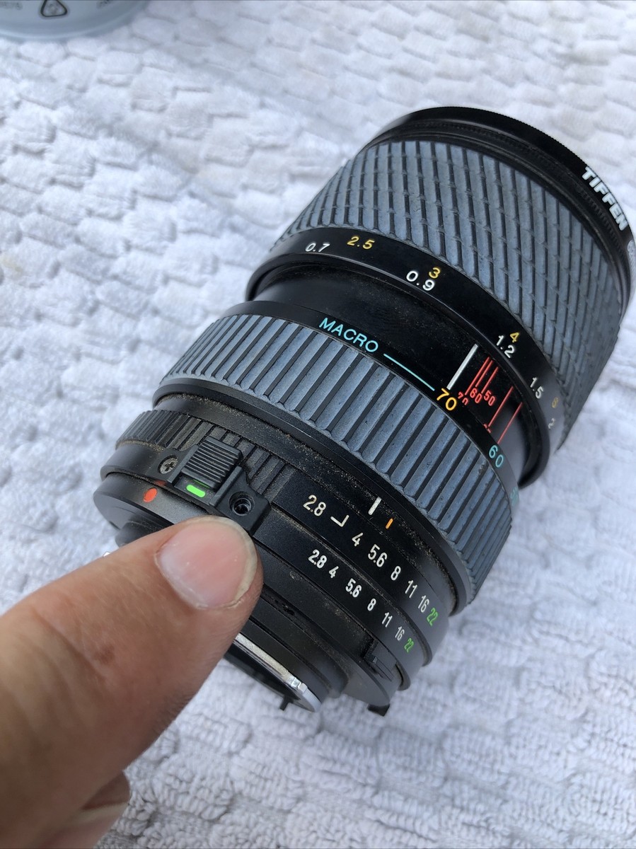Tokina 28-70mm 1:2.8 -4.3 Lens Japan Sony/Minolta w/ Ridden 62mm