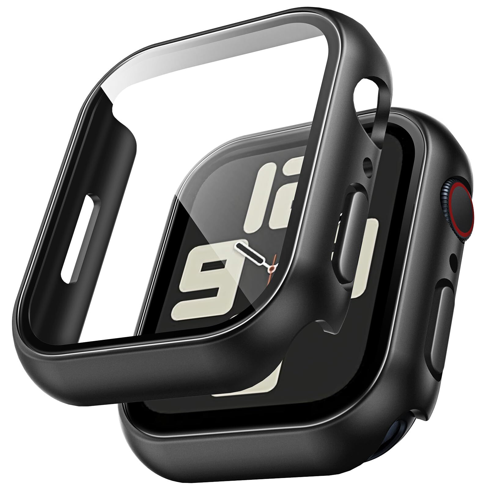 TAURI 2 Stück Hard Hülle Разработан специально для Apple Watch 44mm Series SE/Series 6/Ser...