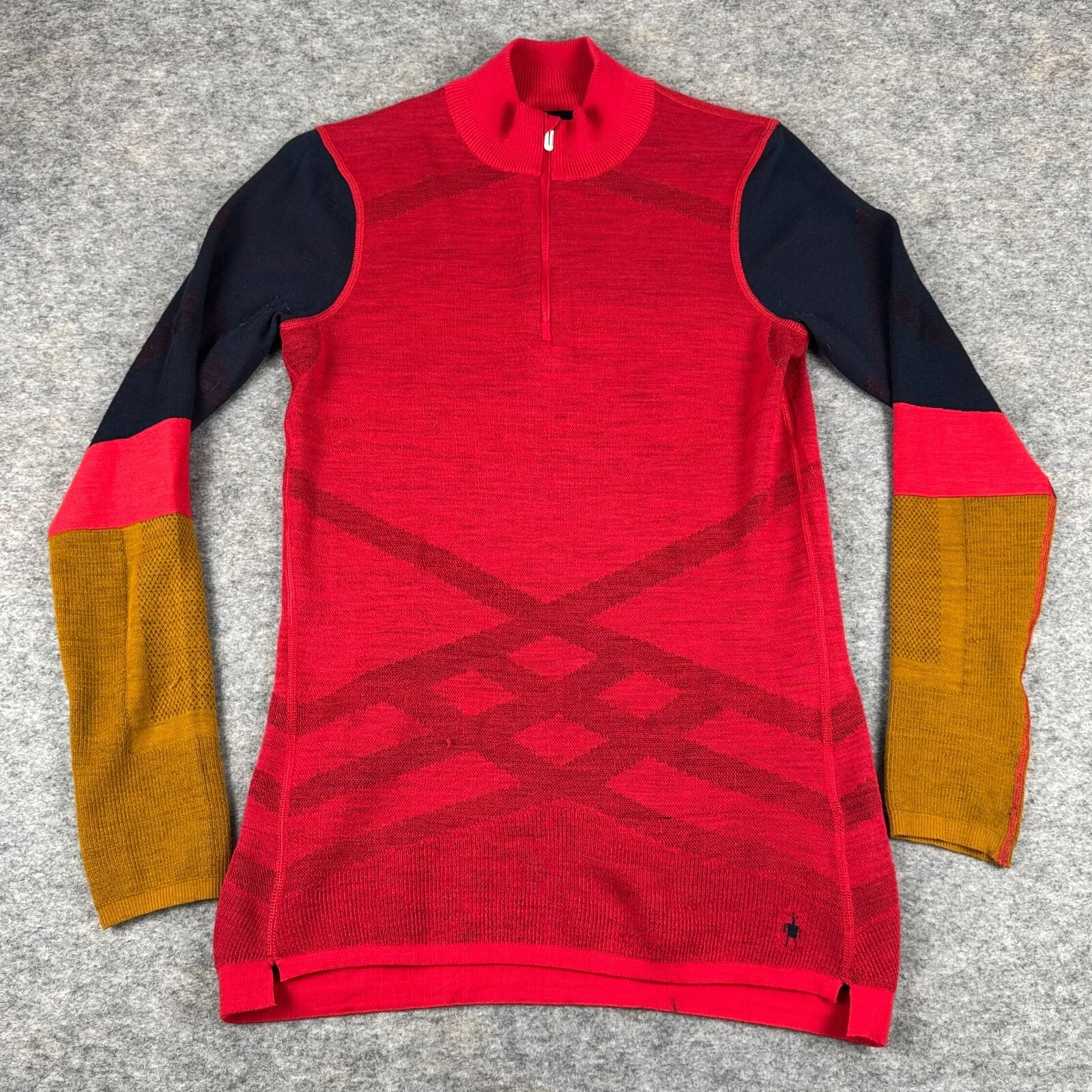 smartwool intraknit 200 1/4 zip pullover base-layer