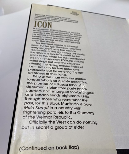 Icon by Frederick Forsyth (1996, Hardcover) - Picture 4 of 7
