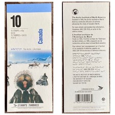 Mint Canada The Arctic Booklet FV $4.50 10X 45c See Photos